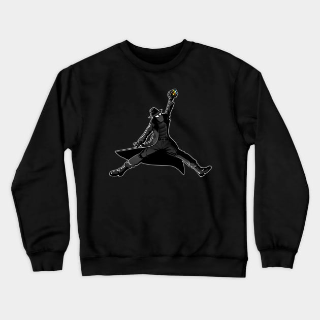 Noir Jordan v2 Crewneck Sweatshirt by jasesa